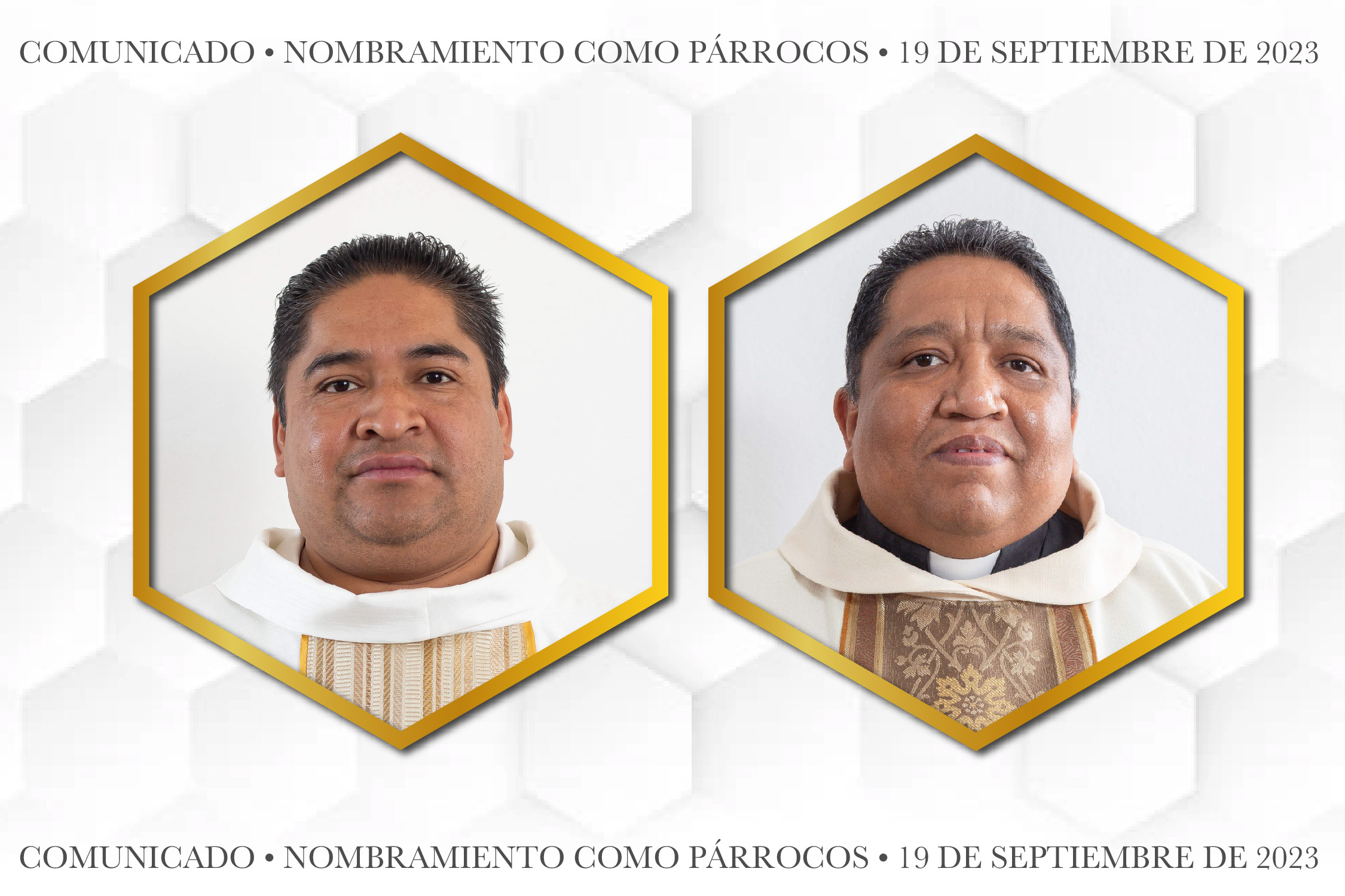 Comunicado  Nombramientos como Párrocos
